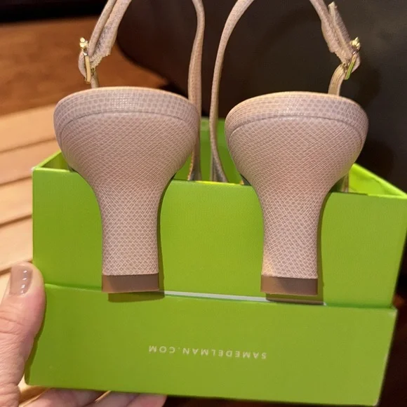 NWTIB • Sam Edelman • Women's Bianka Flora Pump • Light Natural Weave • Size 8 - Picture 8 of 8